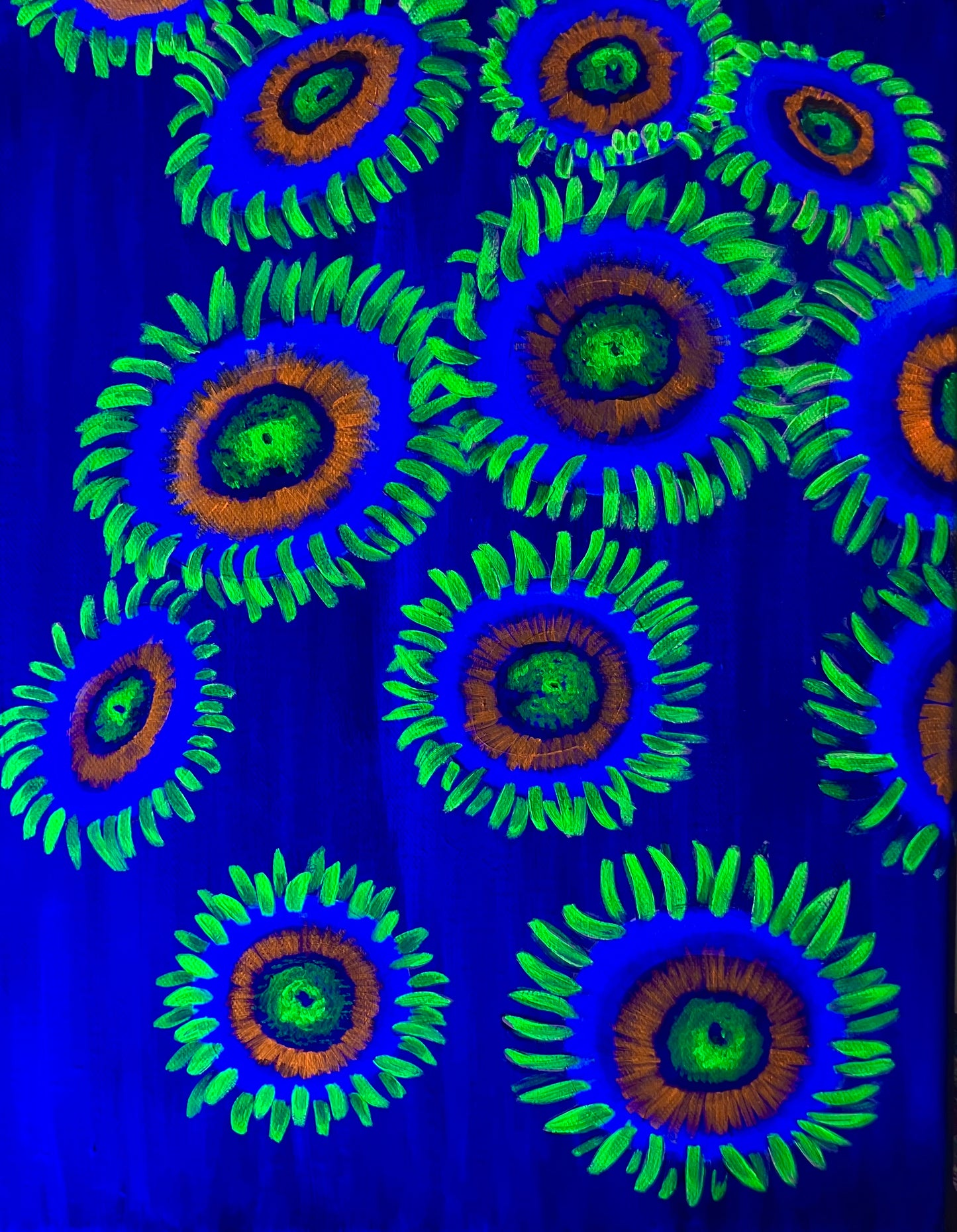 Zoanthid painting