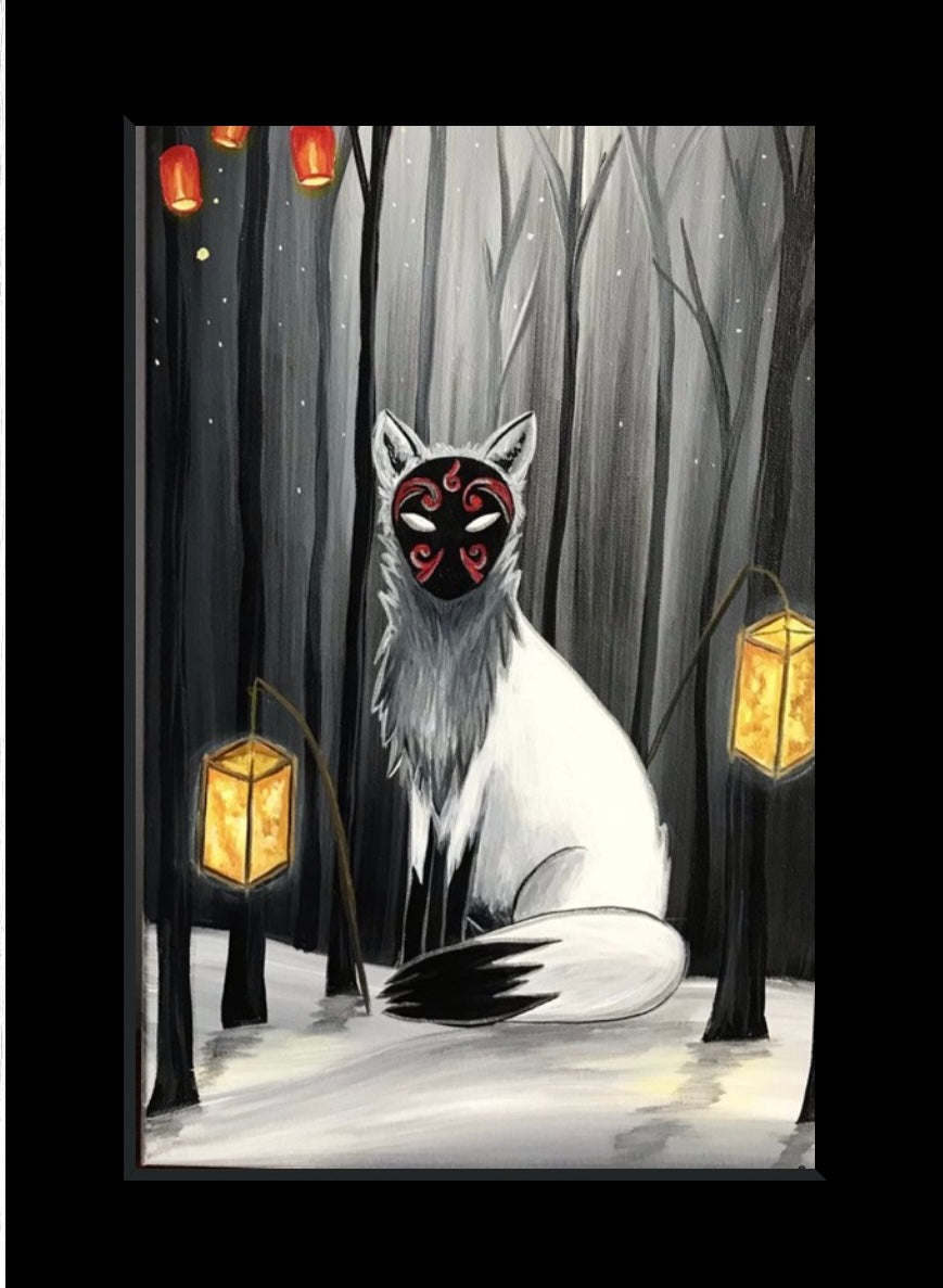 Japanese Kitsune art