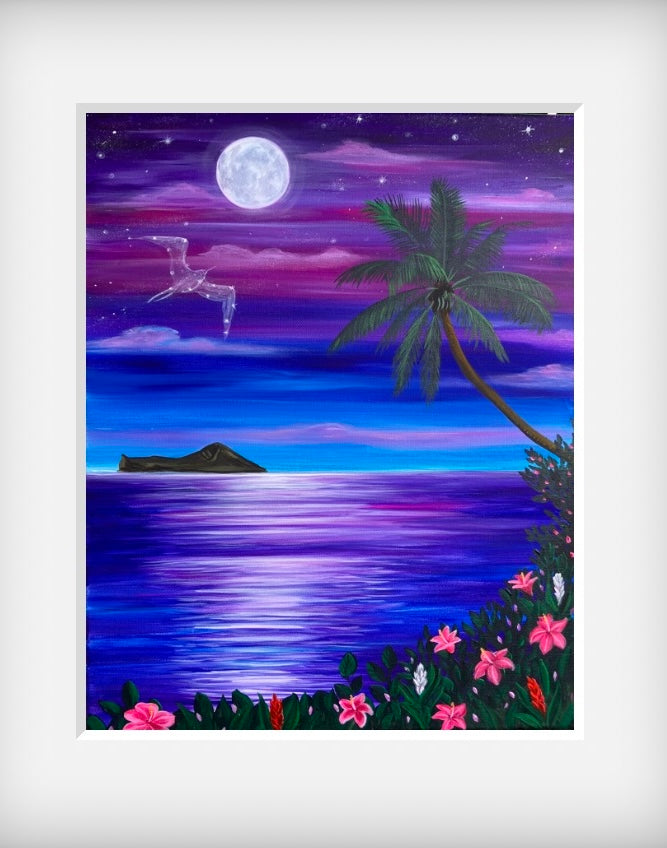 Makapu Hawaii art print