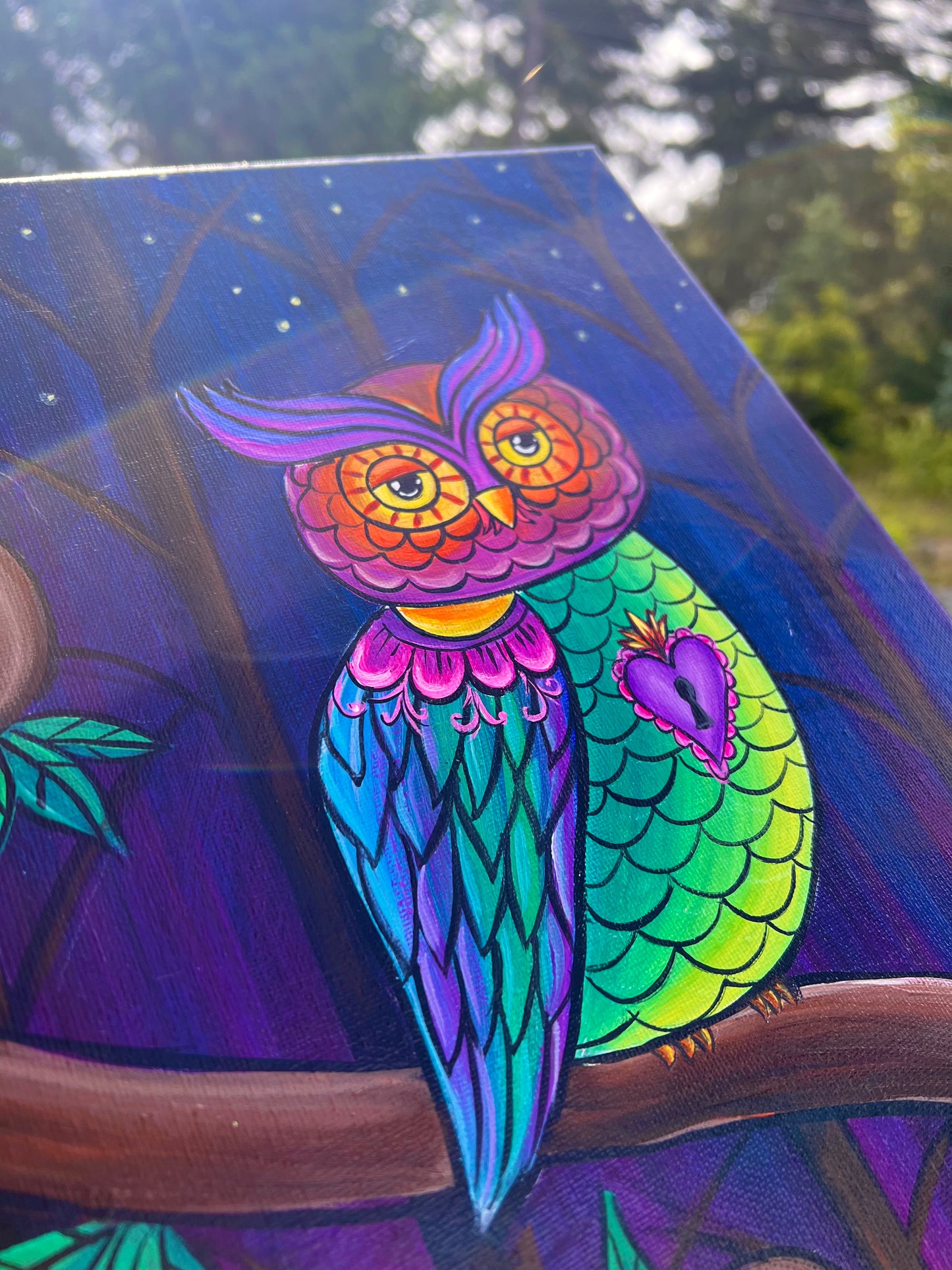 Mexican folk art owl