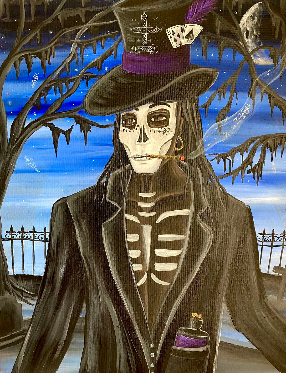 Baron Samedi Art print