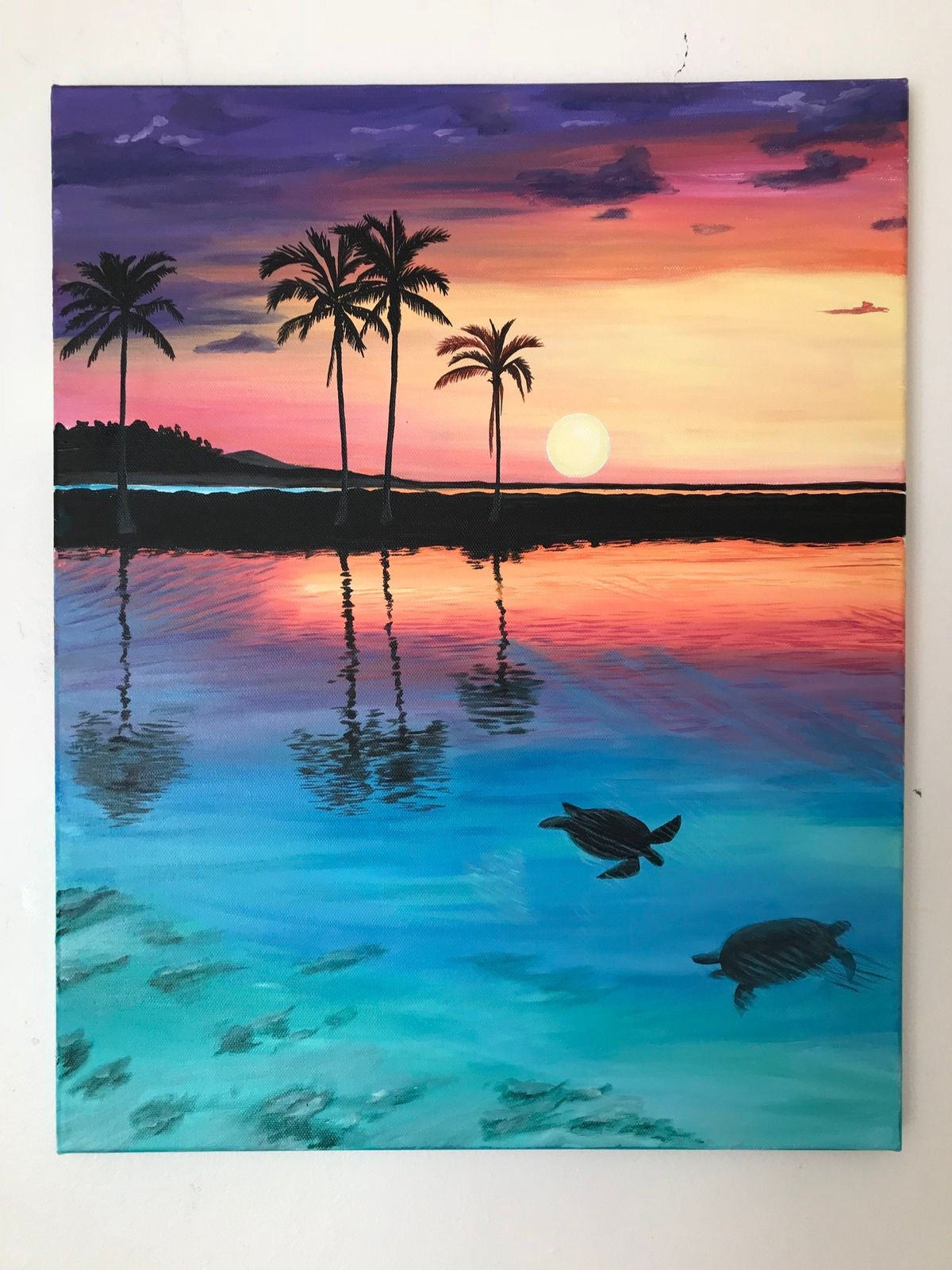 Kiholo bay art
