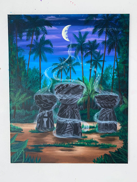 Chamorro latte stone art guam